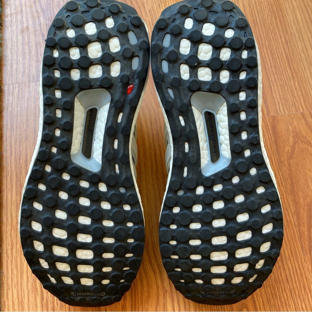 ADIDAS GRAY WHITE DNA ULTRABOOST SNEAKERS SHOES - Picture 8 of 9